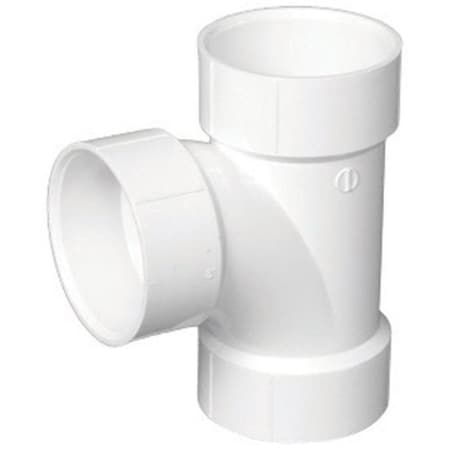 Charlotte Pipe And Foundry Charlotte Pipe & Foundry PVC004001600 PVC Dwv Sanitary Tee 6 in. 4269809